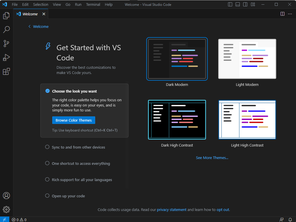C++ 개발 환경 구성 - Windows VS Code