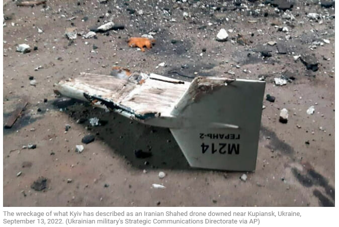  가공할 자살 드론 영상  VIDEO: Israel said providing Kyiv with intel on Iranian suicide drones