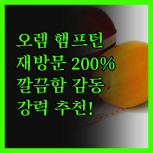 오렘 햄프턴 인 & 스위트, 재방문 