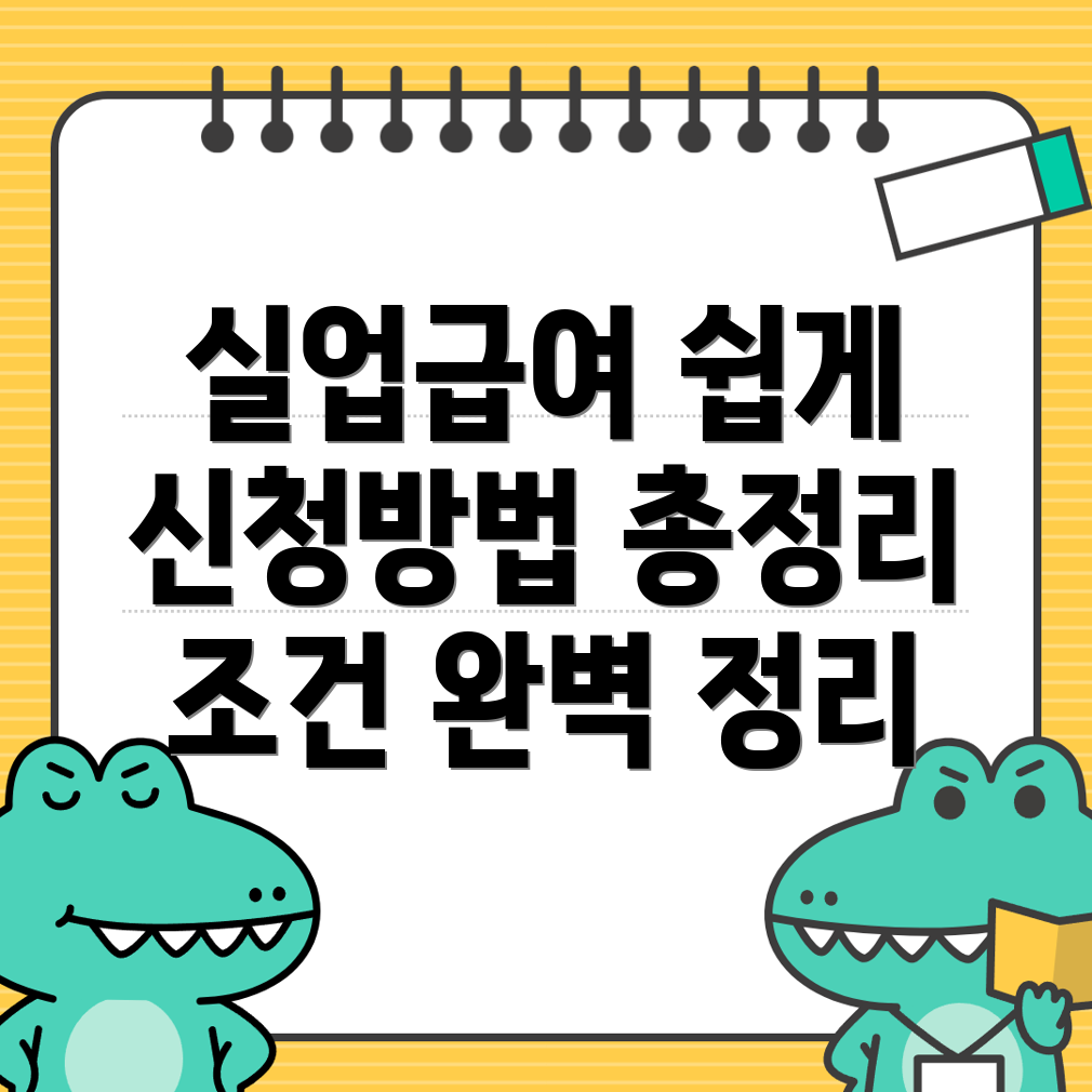 실업급여 신청 방법