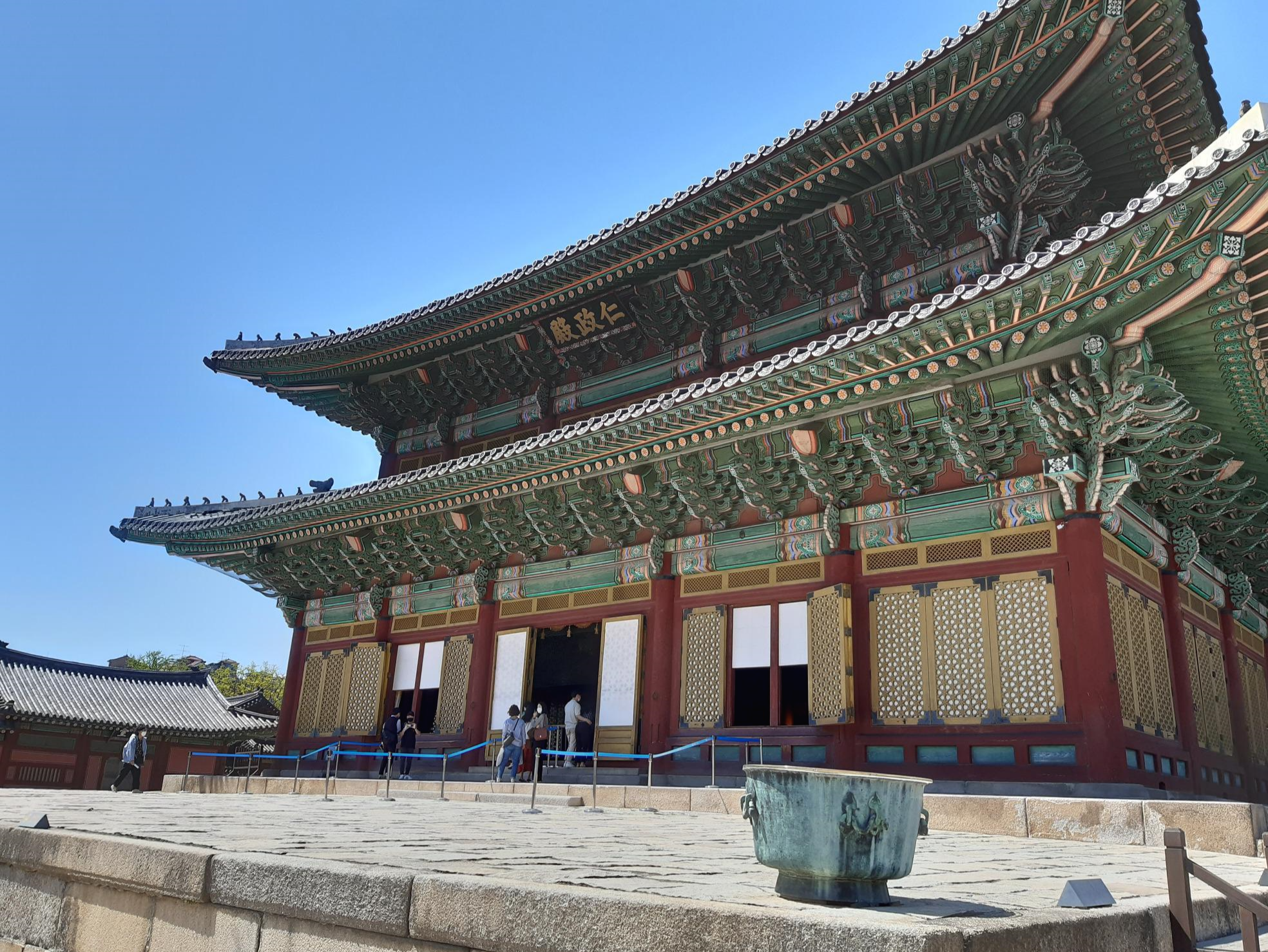  창덕궁 인정전 국가적 의식을 치르던 곳