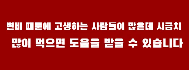 변비 때문에 고생하는 사람들이 많은데 시금치 많이 먹으면 도움을 받을 수 있습니다