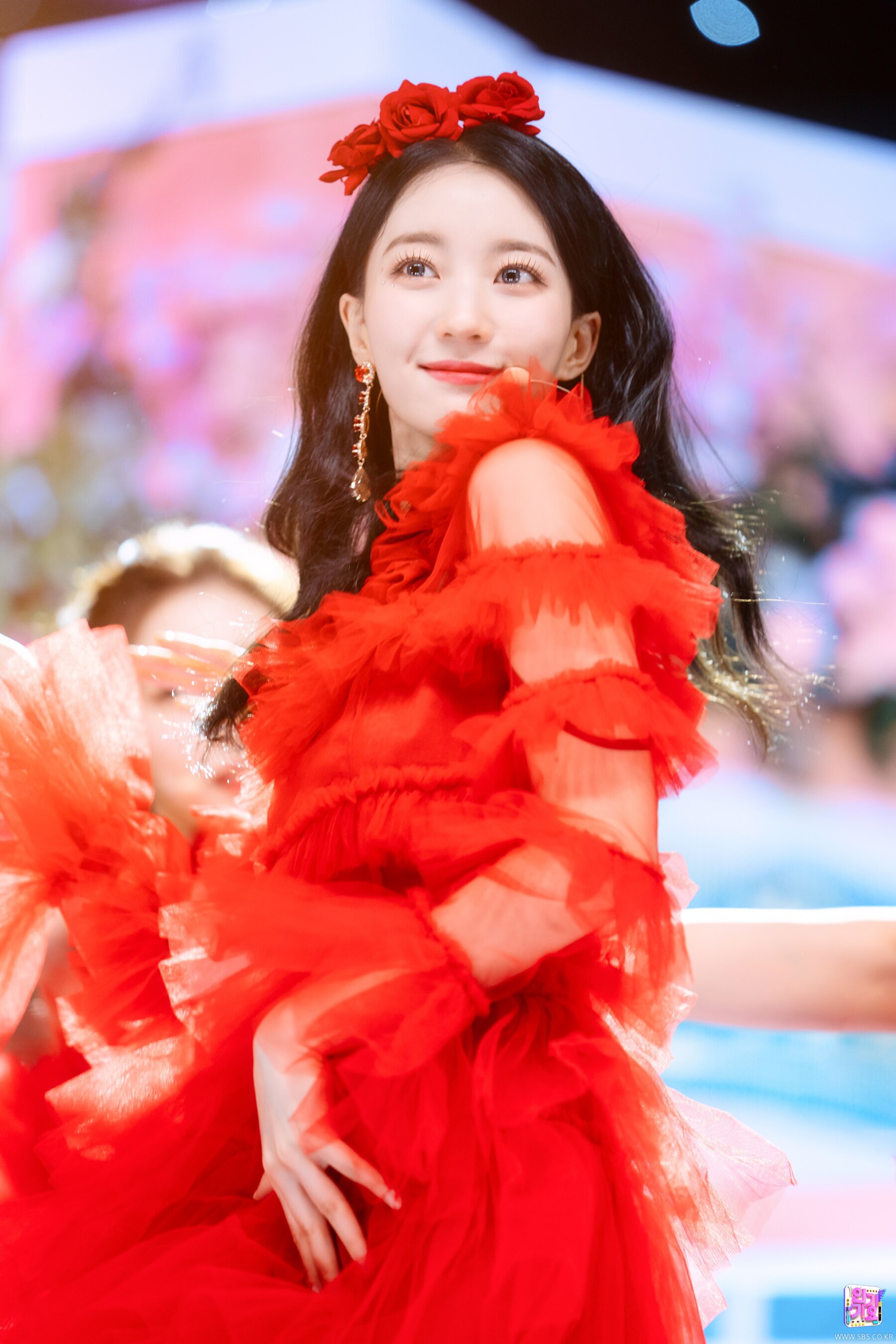  오마이걸 유빈 리얼러브 인기가요 PC직캠 사진들