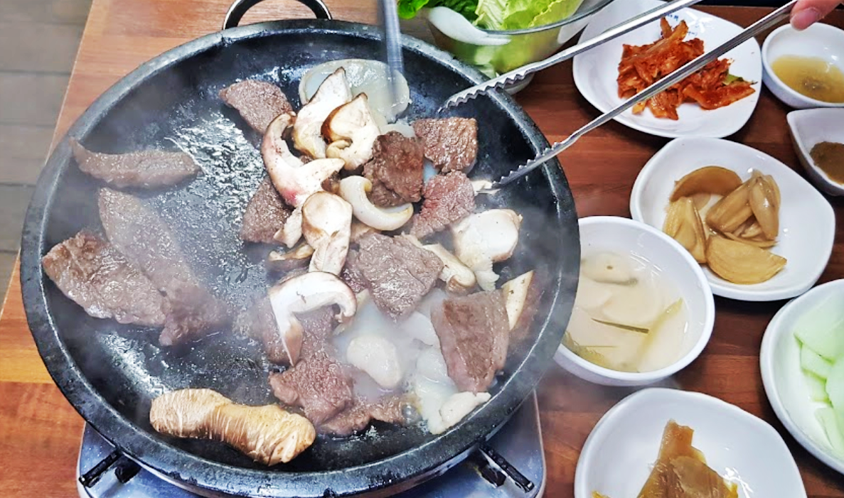 장흥 맛집 명희네 음식접