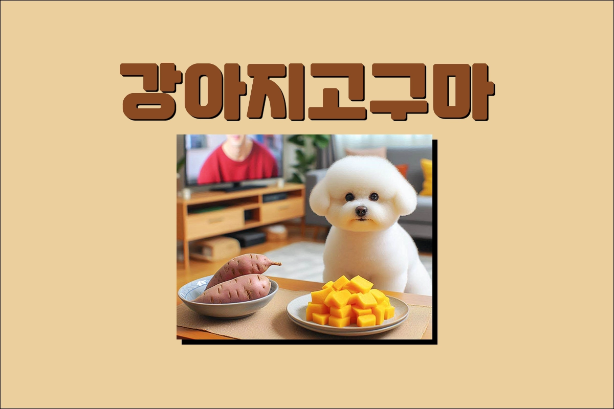 강아지 고구마