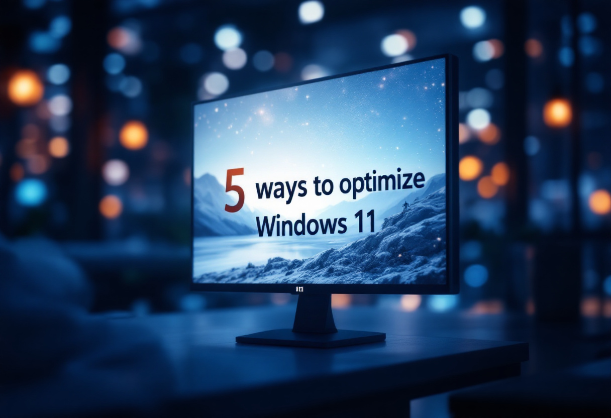 윈도우 11 업데이트 후 속도 저하 최적화 설정 5가지