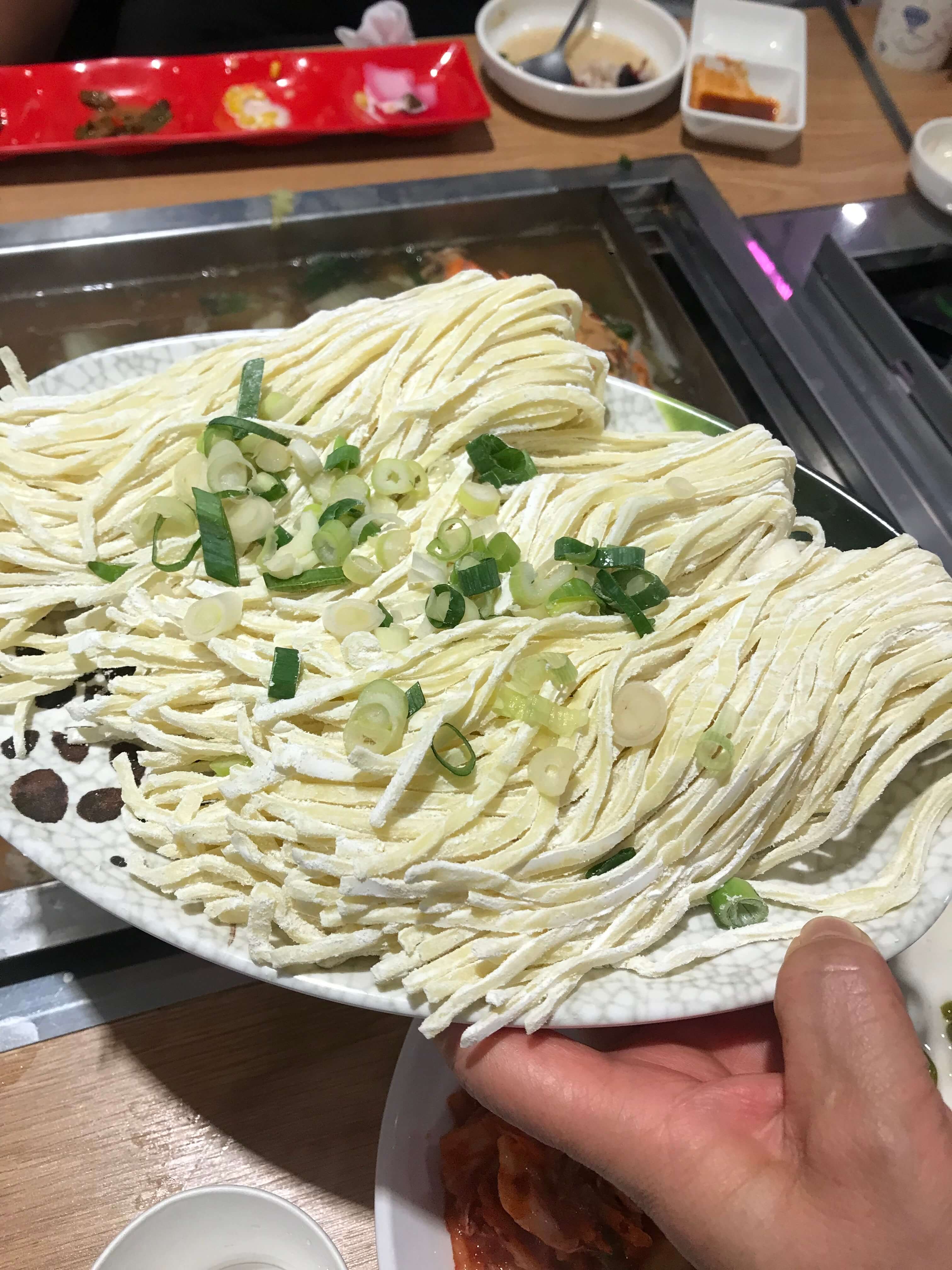 바다수퍼해물천하조개구이-칼국수
