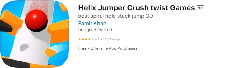 Helix Jumper Crush twist Games