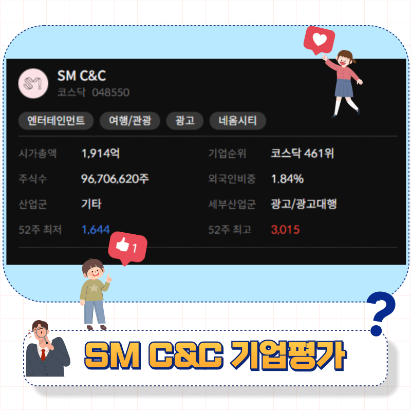 SM C&amp;C 기업분석