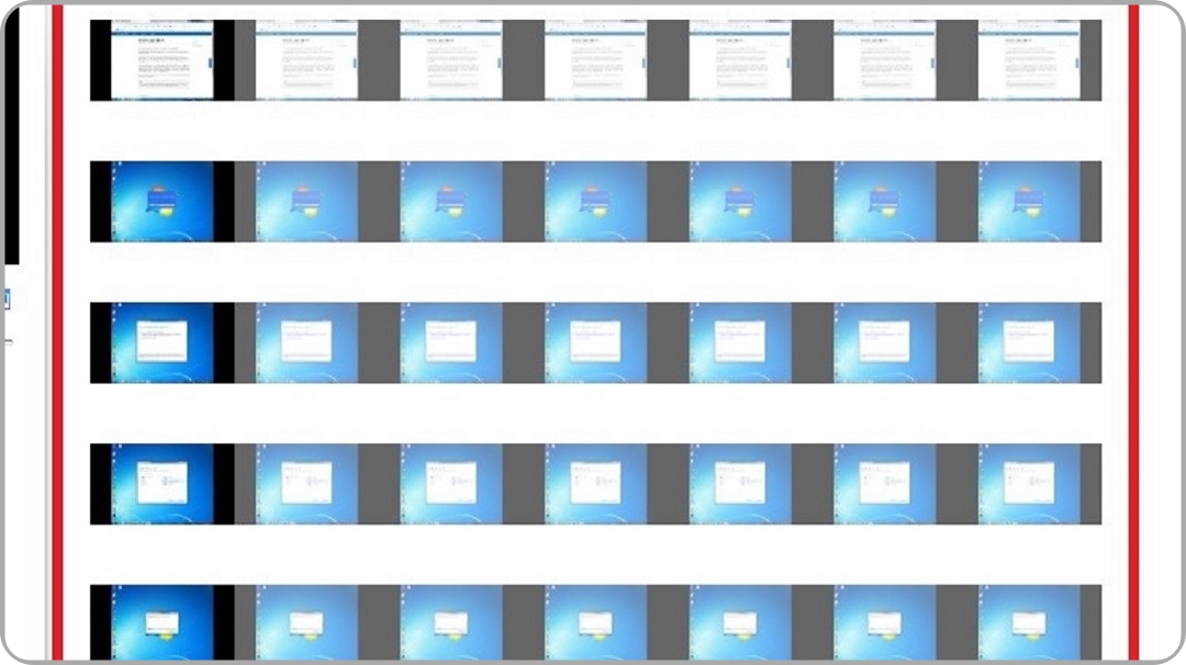 영상-편집-프레임에-표시된-사진-또는-이미지들