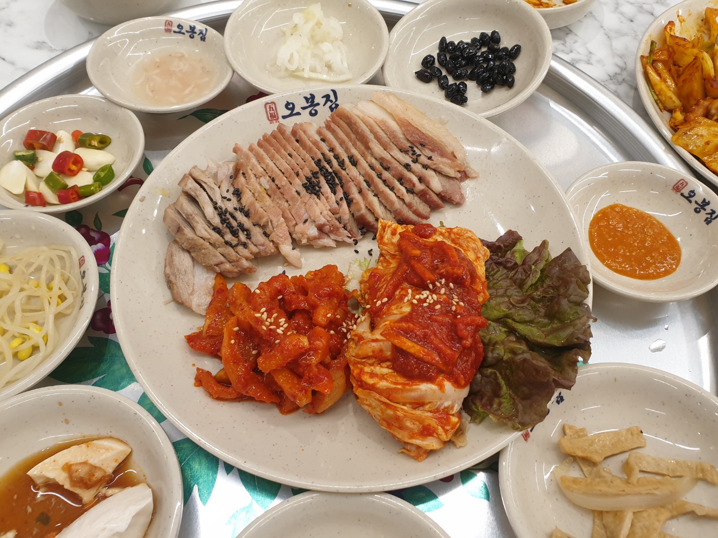  상봉역 근처 맛집 오봉집 스페셜 보쌈 족발 직화낙지가 맛있는 데이트 회식 장소 메뉴 추천