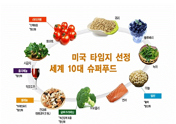  12가지 슈퍼푸드 (Super Food)