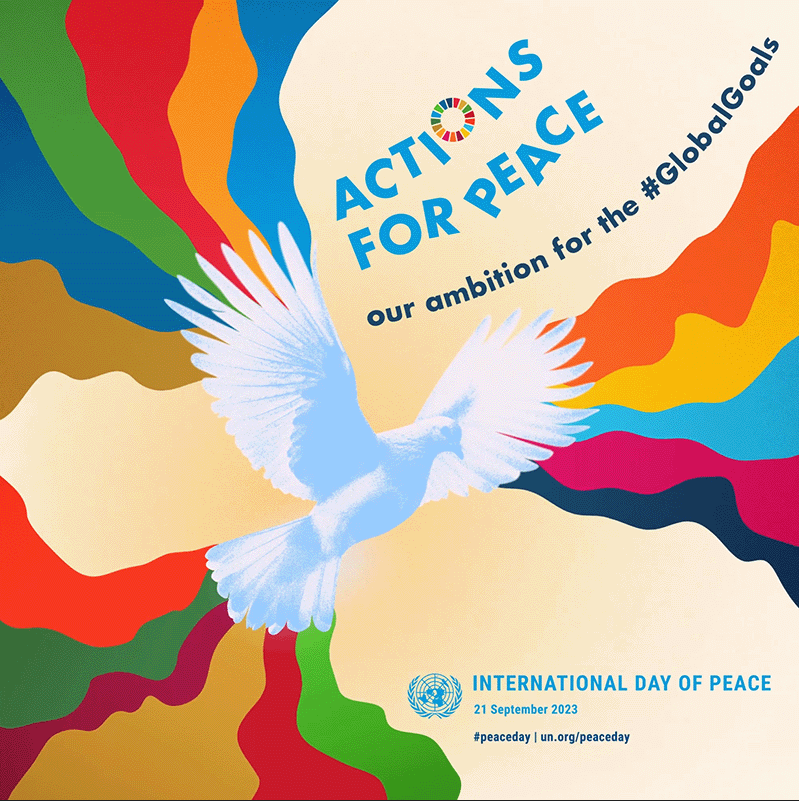 &quot;평화를 위한 행동: #GlobalGoals(글로벌 목표)를 향한 우리의 야망&quot;