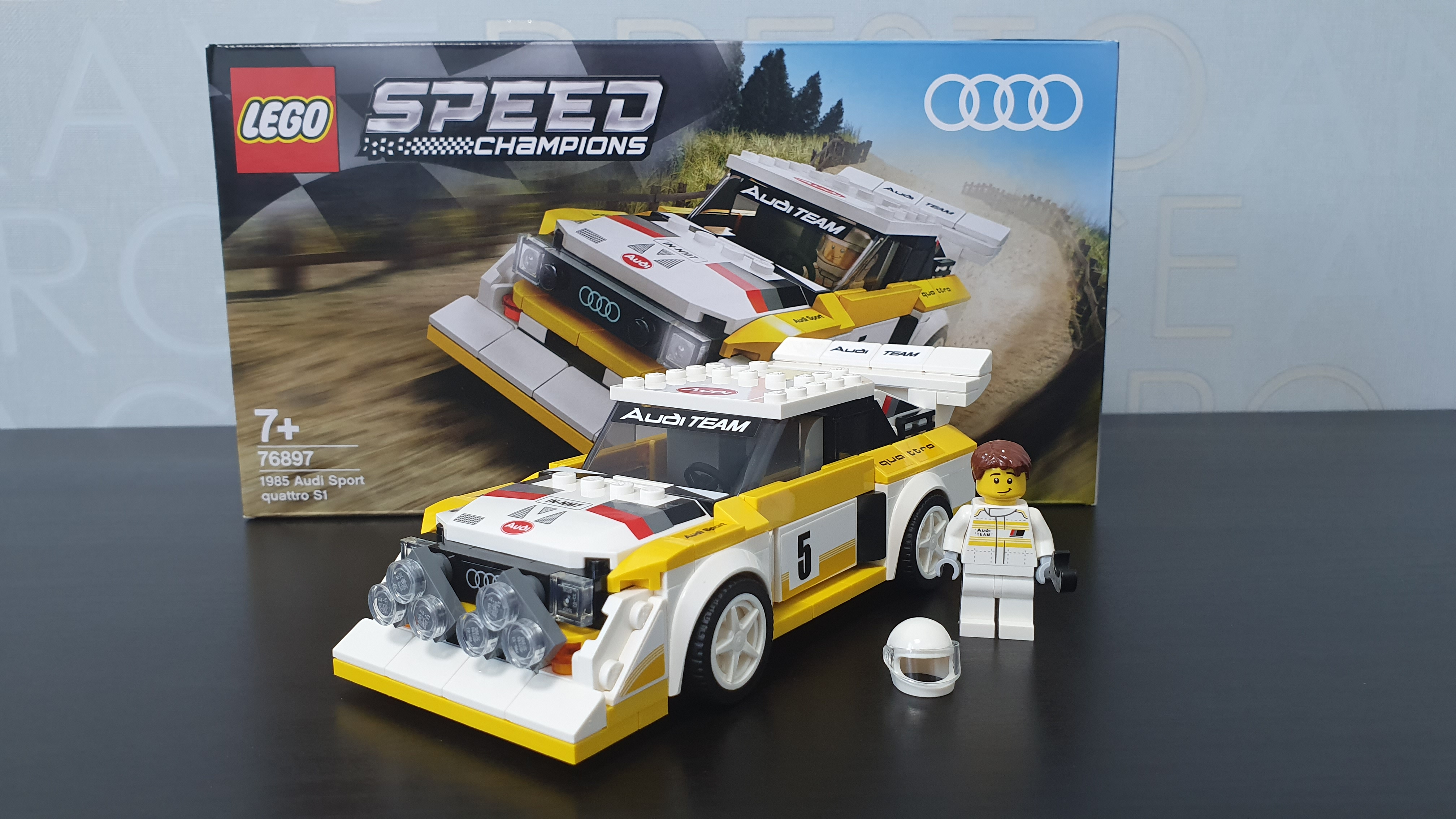  [레고 스피드챔피언 해부학] 76897 1985 아우디 스포츠 콰트로 S1, Audi sport quattro s1 리뷰 및 살펴보기!