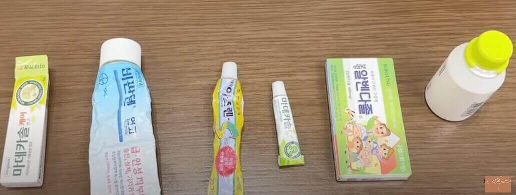  처방전 없이 약국에서 쉽게 구할 수 있는 피부 관련 약품들