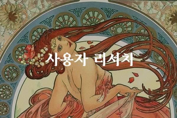  사용자 리서치