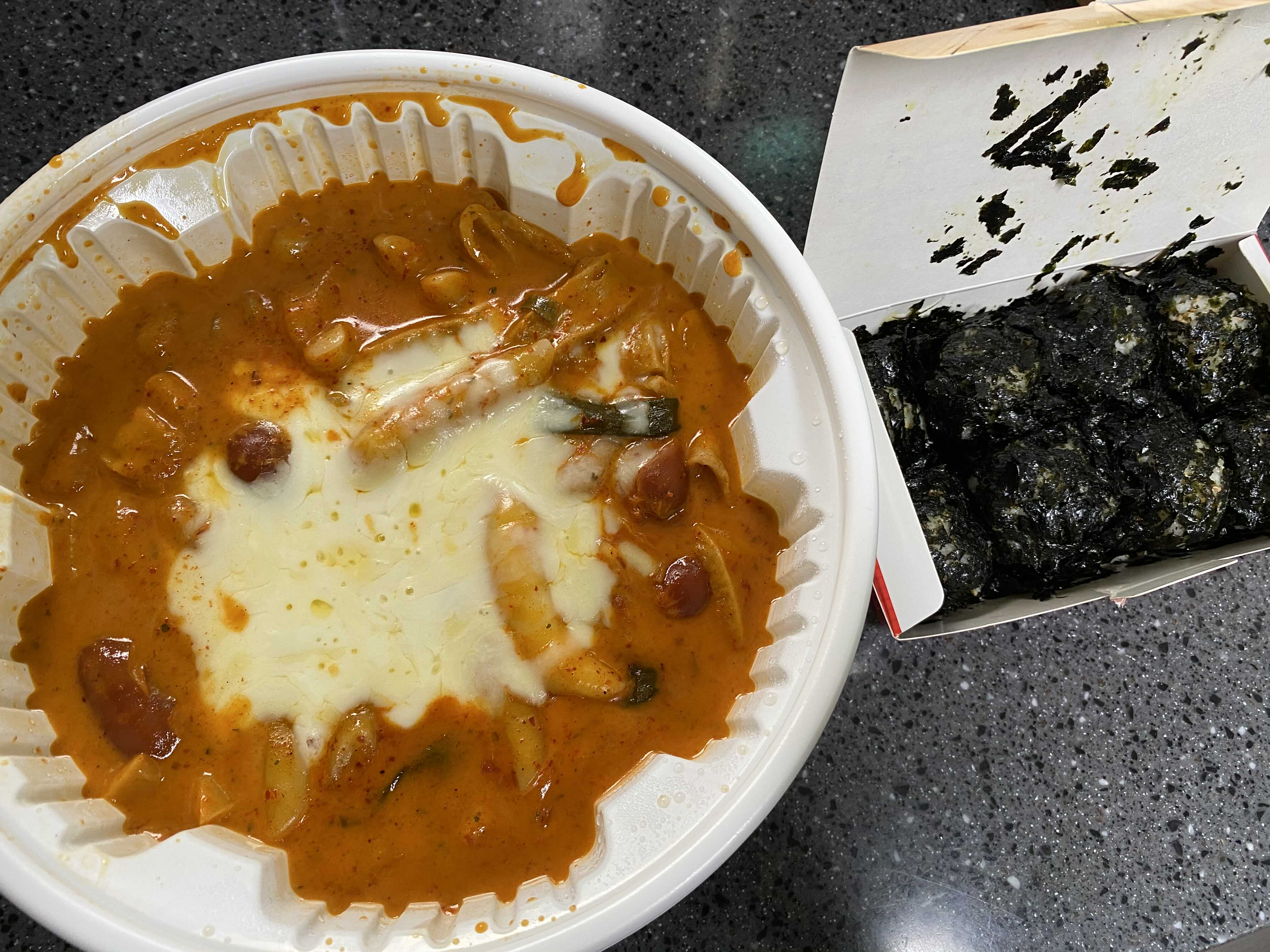  동대문엽기떡볶이 안양호계점 로제떡볶이 오리지널맛 내돈내산 솔직 리뷰