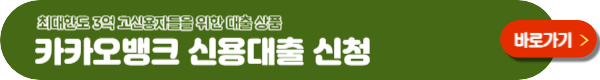 카카오뱅크 비상금 대출