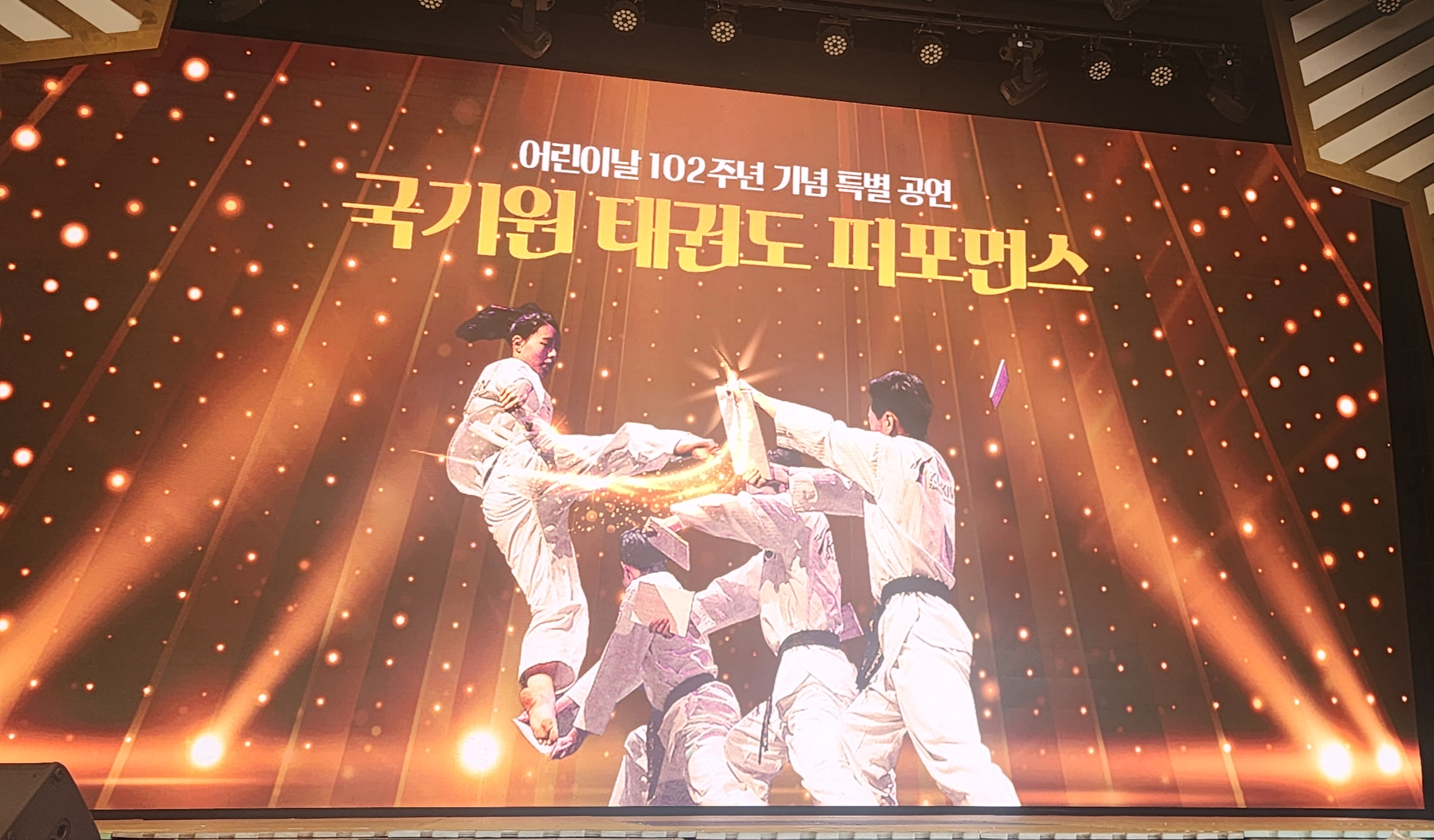  경주월드 어린이날 국기원 태권도 쇼, 넌버벌 서커스 스프링 판타지 쇼