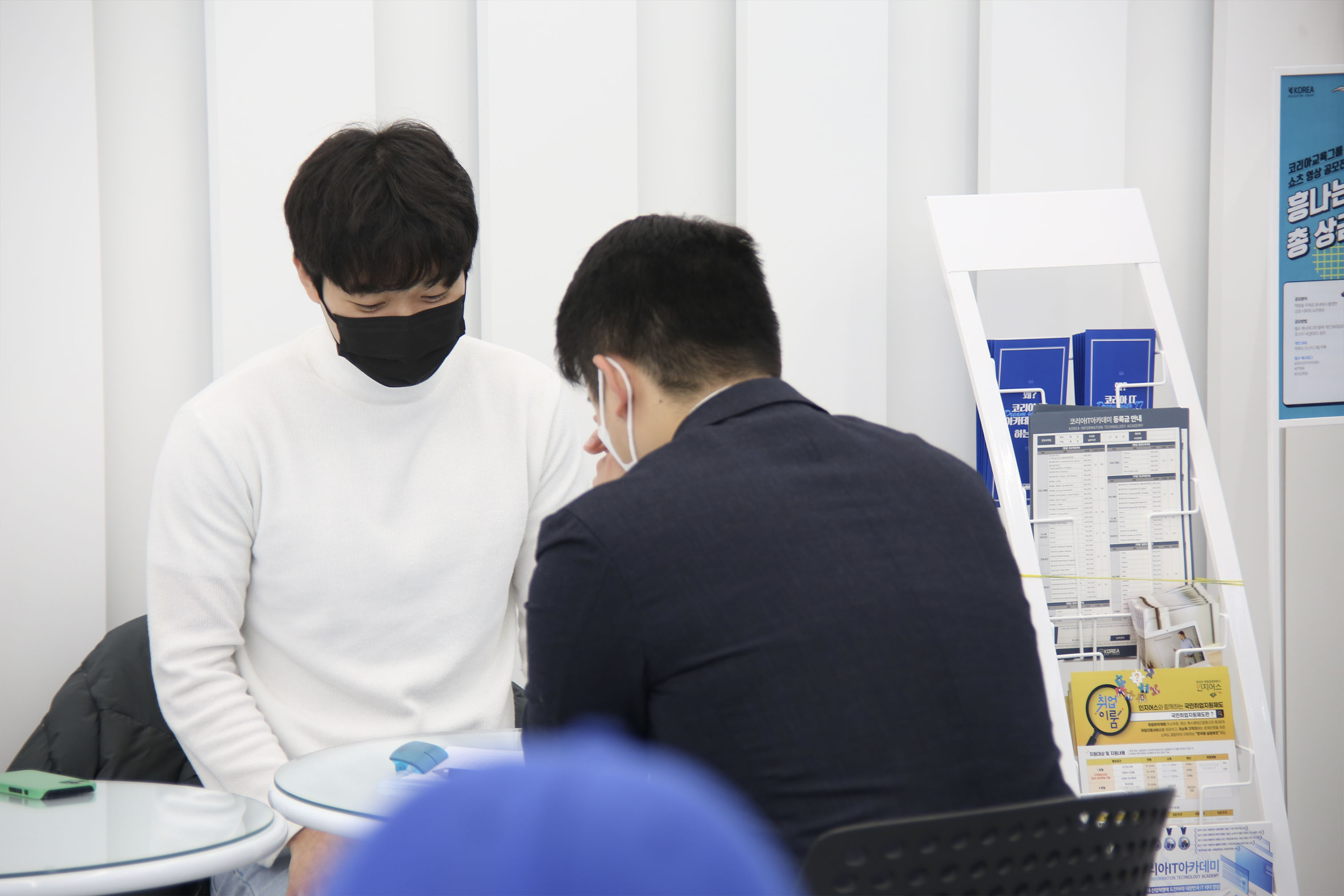 1:1맞춤 상담을 진행하는 담당멘토님