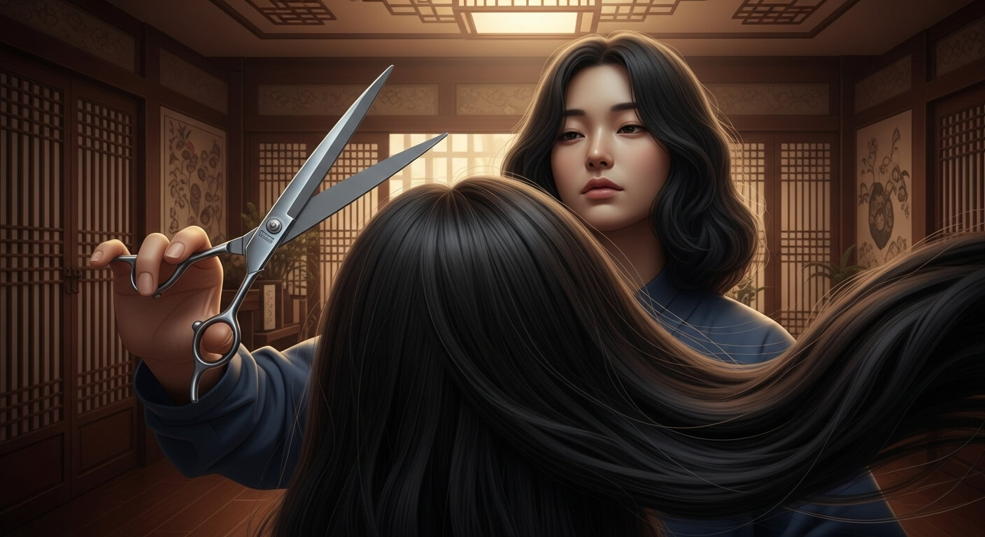 머리 짜르는 꿈