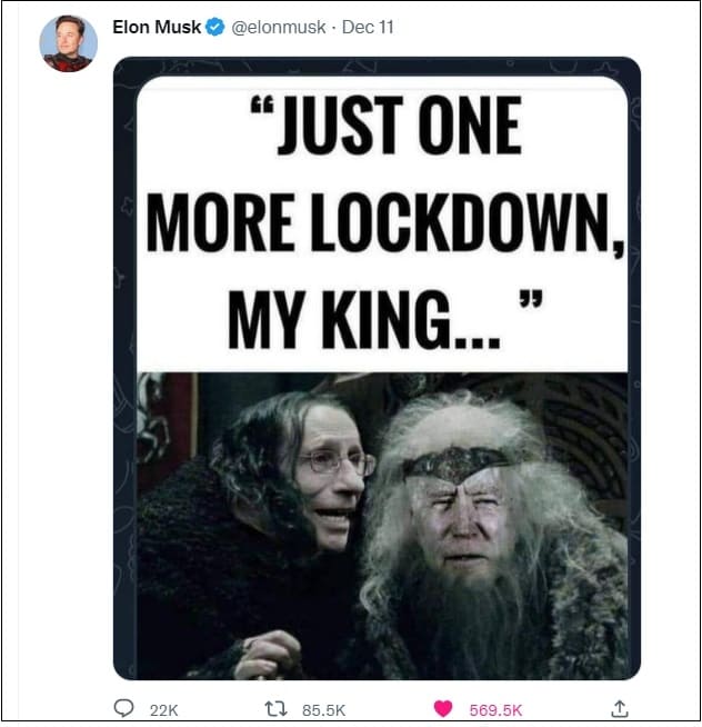  머스크의 말말말 Musk's free speech on Tweet
