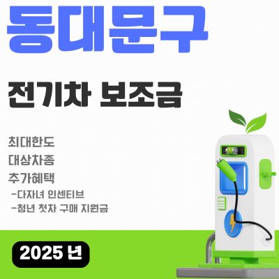 썸네일_2025 동대문구 전기차 보조금 조회 (테슬라 모델3, 아이오닉5, EV4, 폴스타, 벤츠)