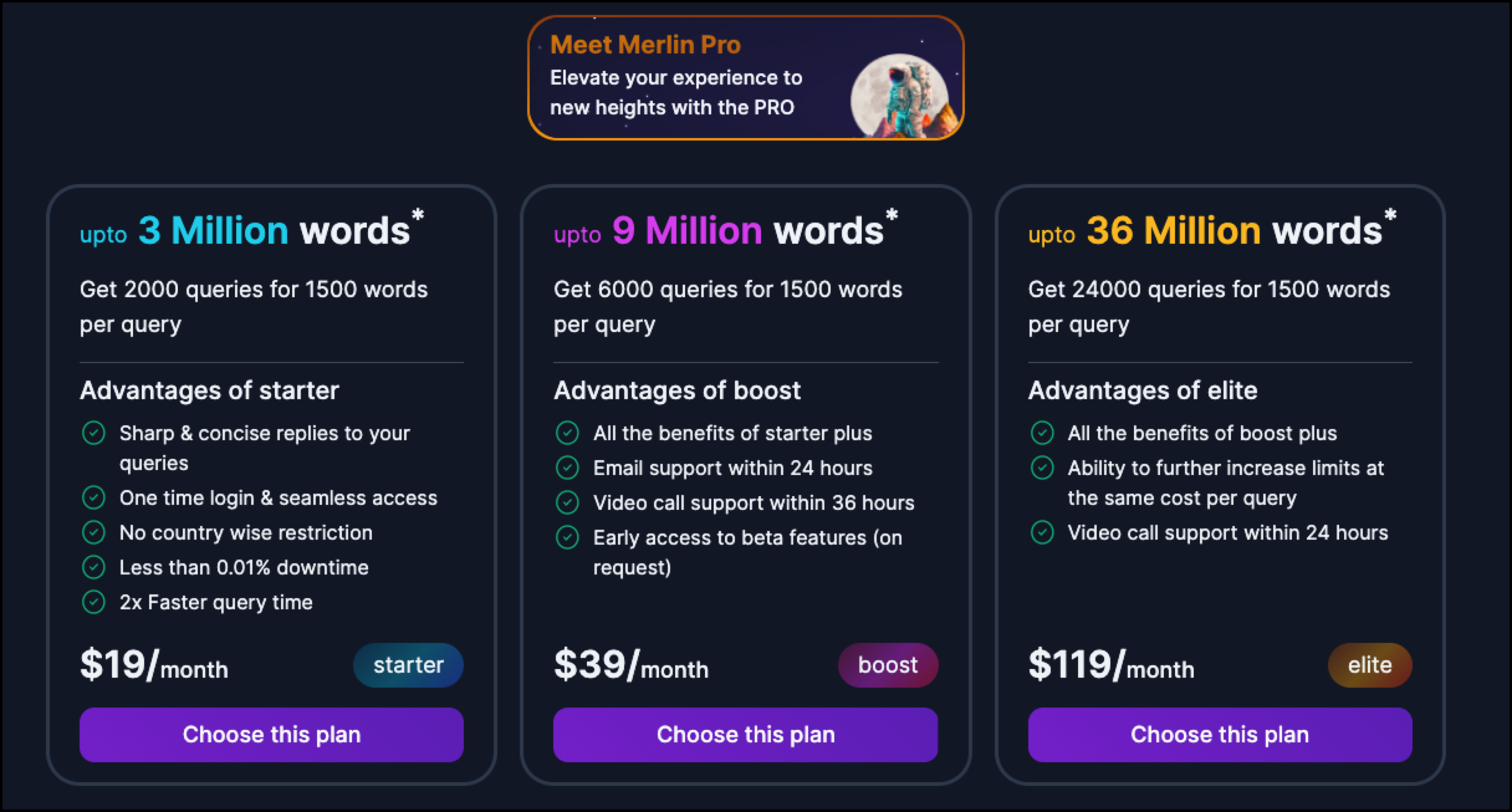 ChatGPT 사용 효율 높여주는 확장 프로그램 멀린(Merlin) 6 merlin pro