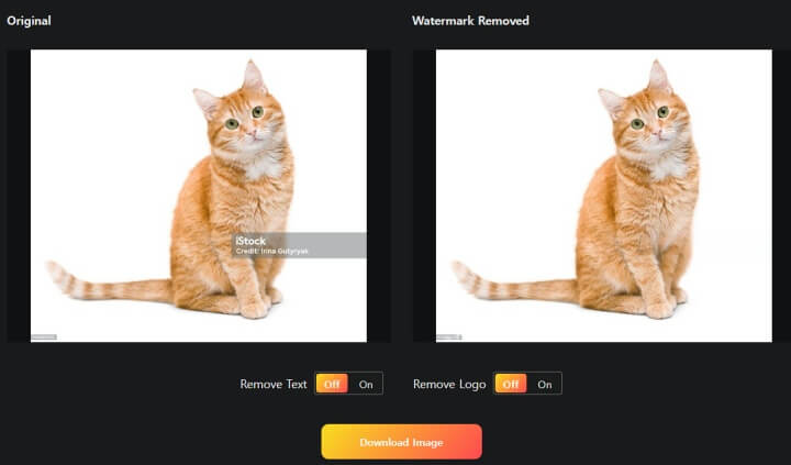 워터마크 리무버 이미지 다운로드 받기