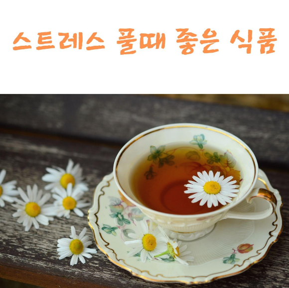  스트레스 풀때 좋은 식품