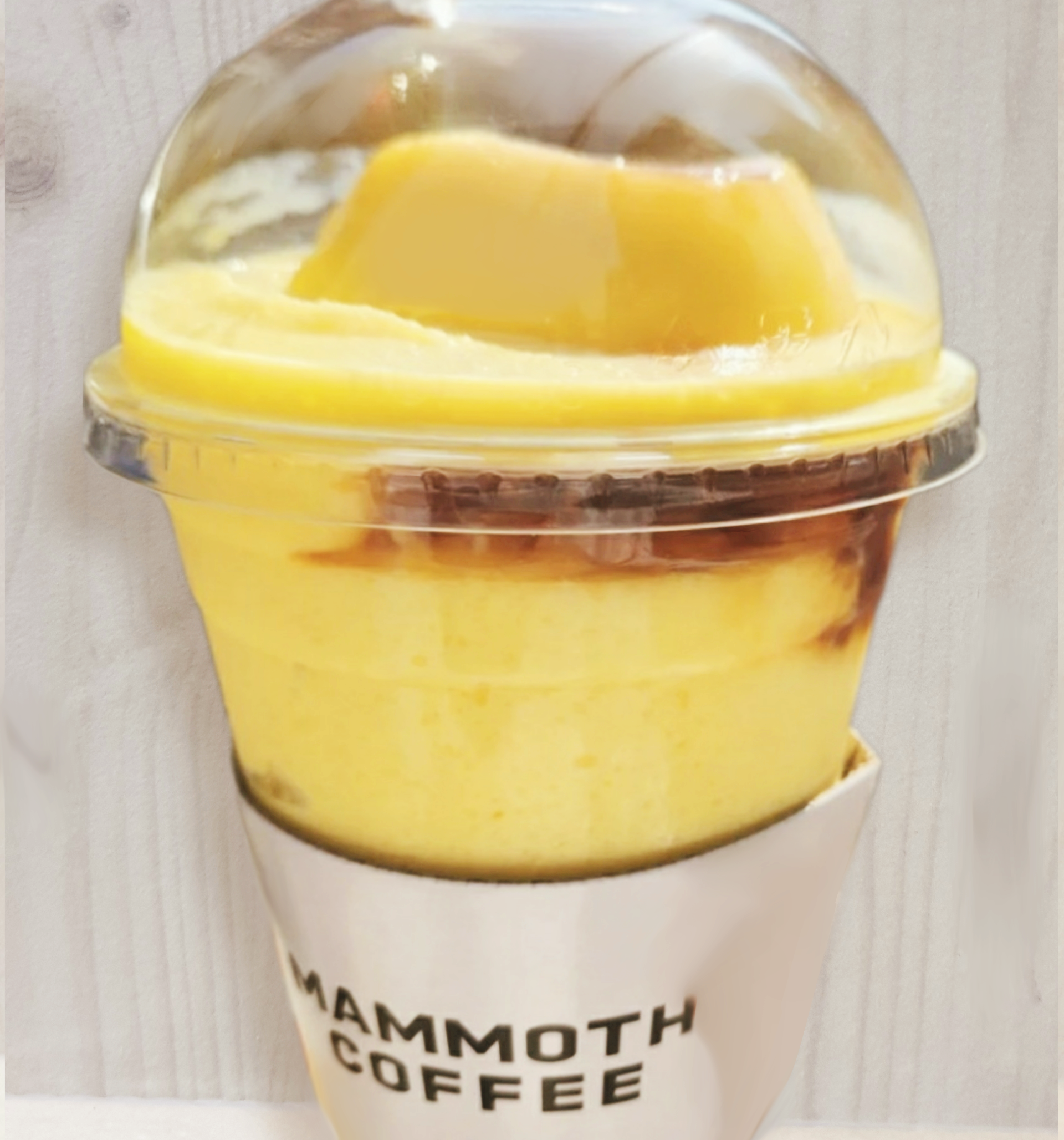  매머드커피 푸딩 라떼 & 푸딩쉐이크 맛, 가격, 칼로리 정보 솔직리뷰 후기/맘모스커피
