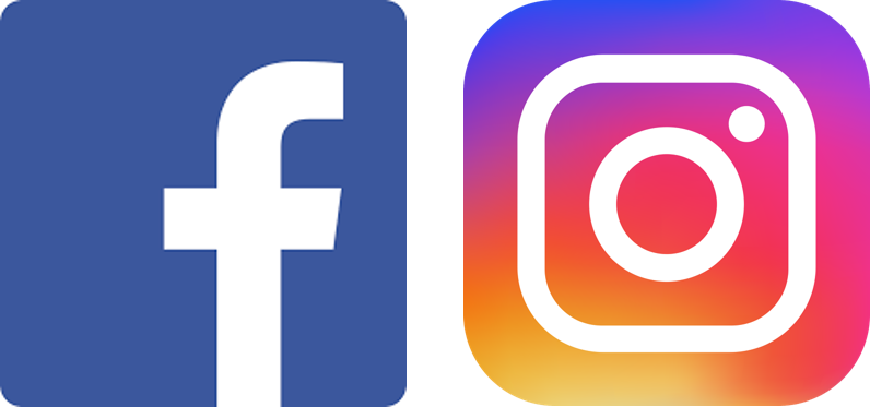페이스북, 인스타그램 로고