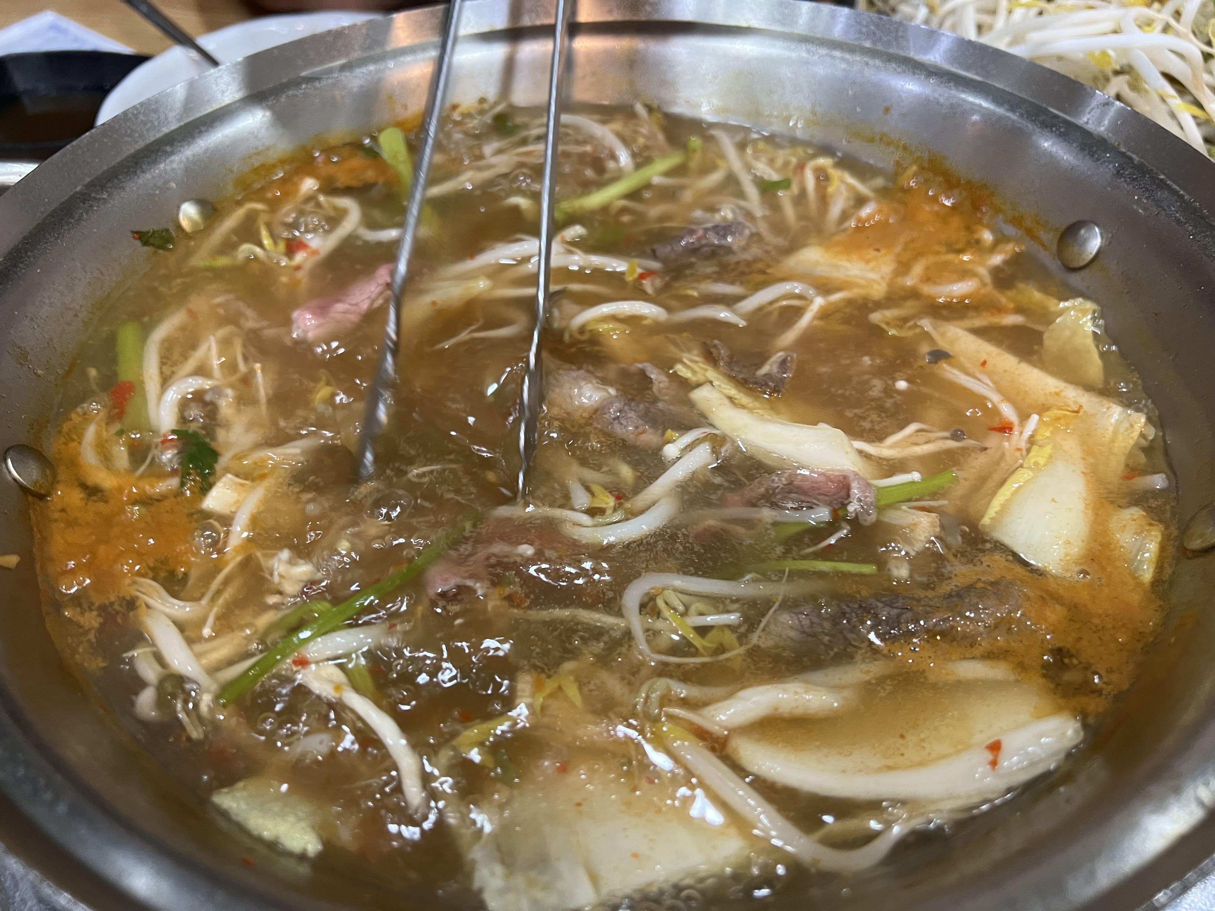  [내돈내산] 부산 온천장 맛집 깊은 맛의 육수가 일품! 얼큰이 샤브샤브 칼국수 후기