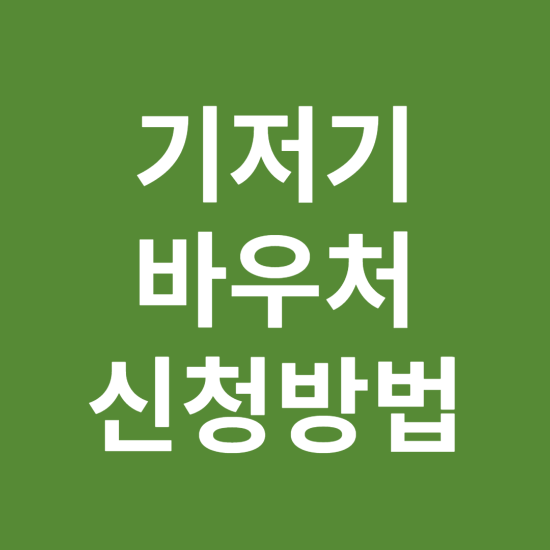 기저귀바우처