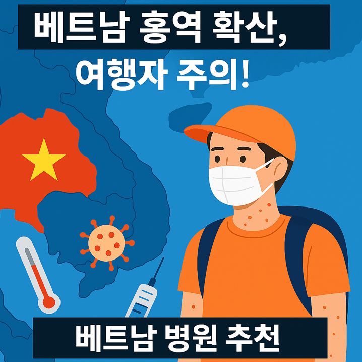베트남 홍역 유행, 베트남 내 외국인 진료 가능한 병원 추천 관련 사진