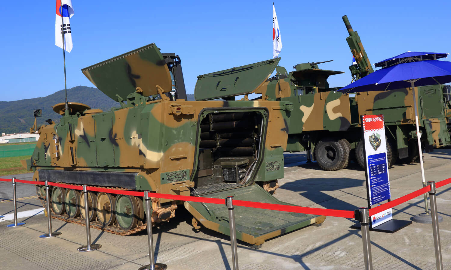  서울ADEX2021, 지상장비 전시물