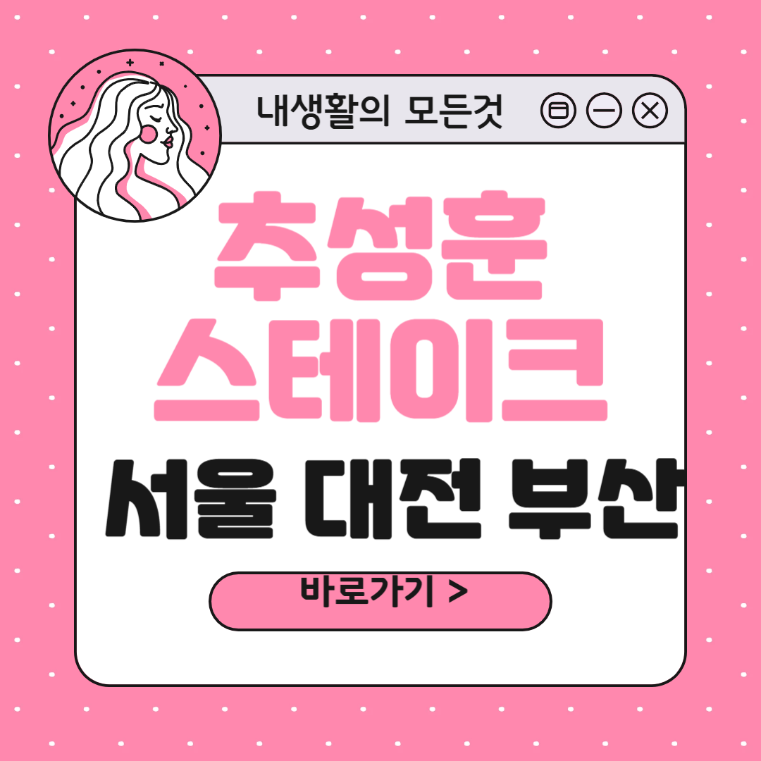 추성훈 스테이크