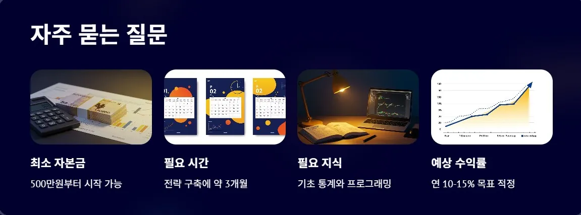 퀀트투자 자주 묻는 질문