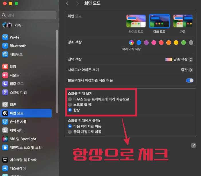 마우스 설정2