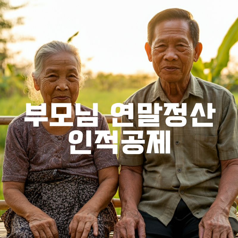 부모님 연말정산