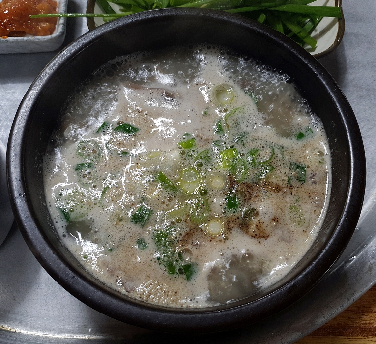 창원 의창구/도계동 천복순대국밥 순대+돼지국밥