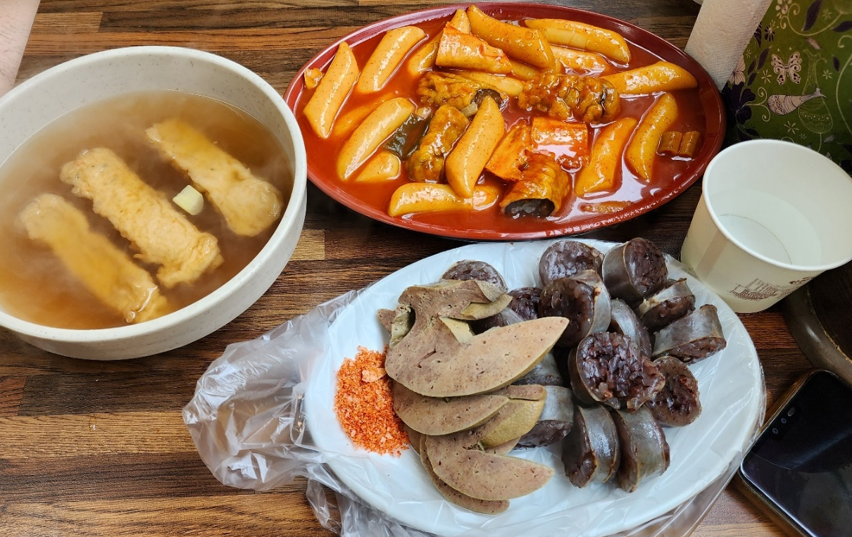  20년 전 학교 앞 분식집 그대로, 순창 떡볶이