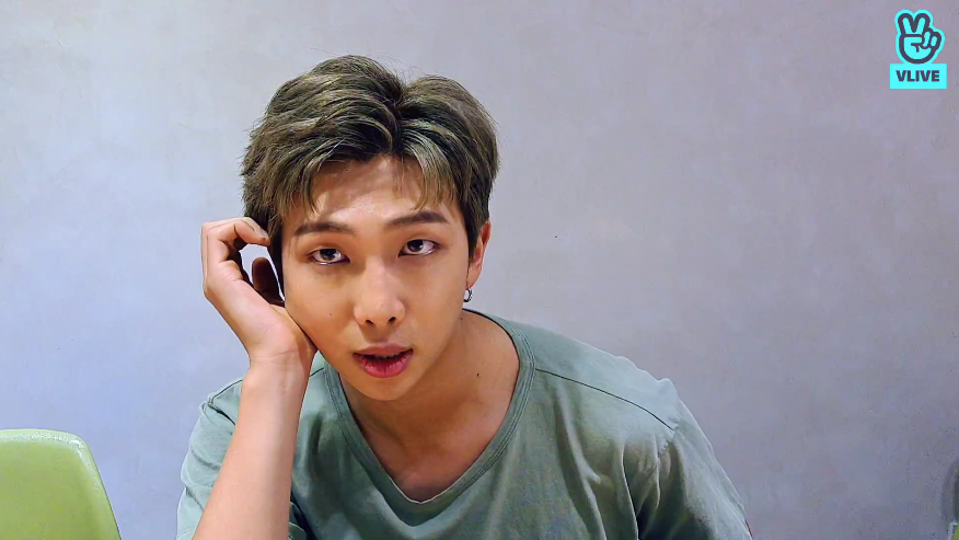  200912 방탄소년단 RM 브이라이브 '남준이 생일 ㅊㅋ'