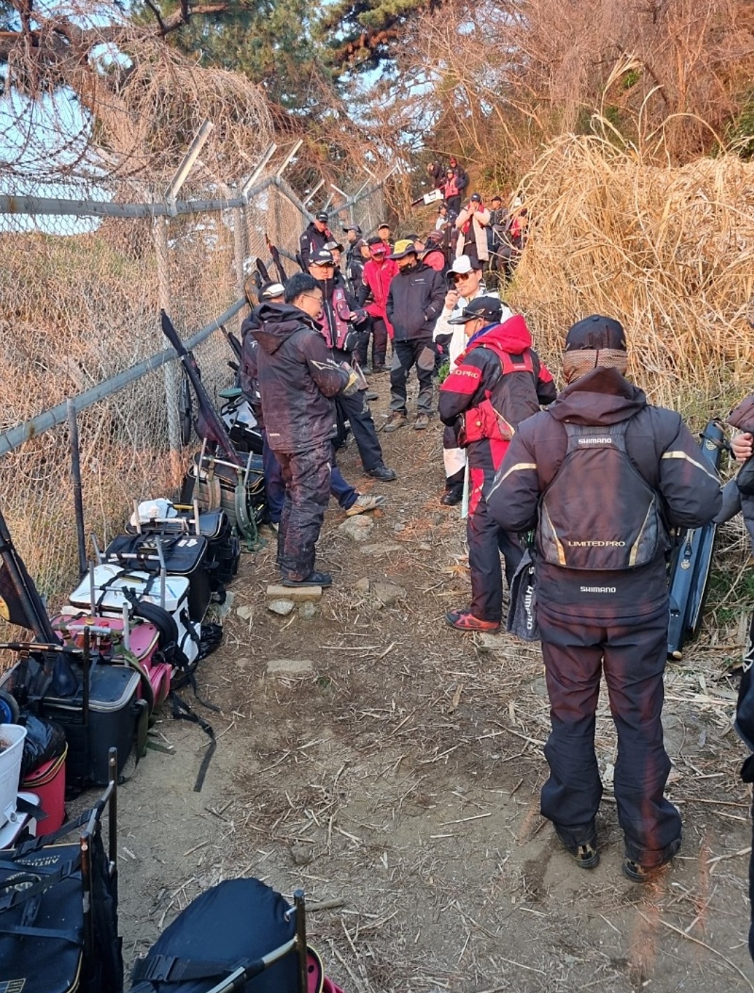  동해안 낚시시 주의사항