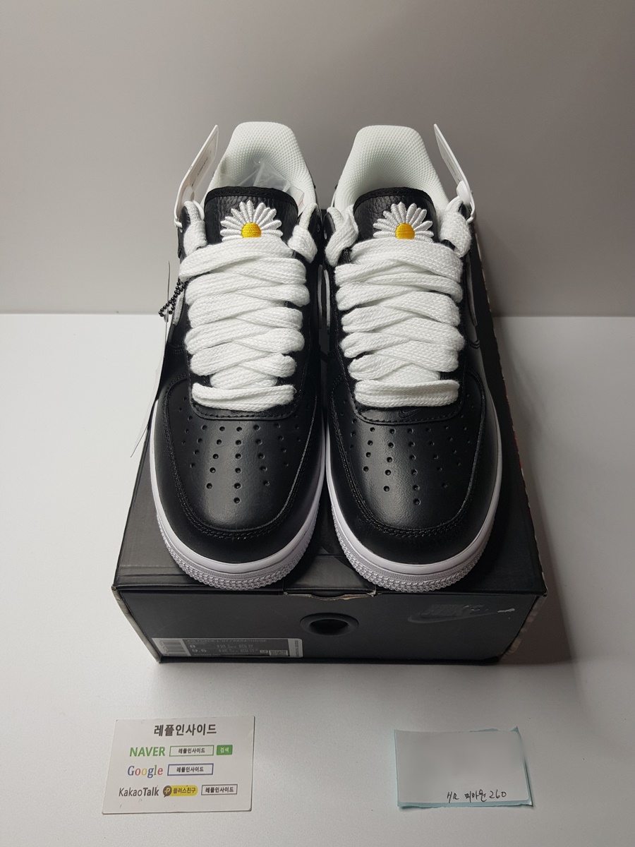  [NIKE] 나이키 X 피스마이너스원 에어포스1 파라노이즈 검흰 얼리 액세스 드로우 피마원 (H12공장)  실사 사진!!