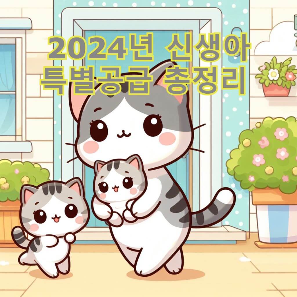  2024 신생아 특례대출 공급과 대환 핵심정리 알아보기