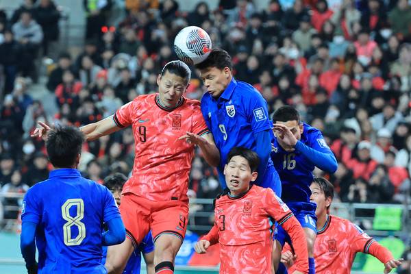 한국 태국전 2차전 황선홍호 무승부 설욕전