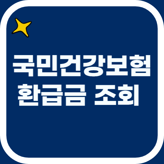 국민건강보험 환급금