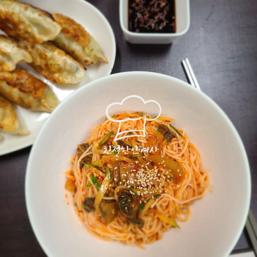  초스피드로 만드는 비빔국수 이것만 넣으면 장땡!