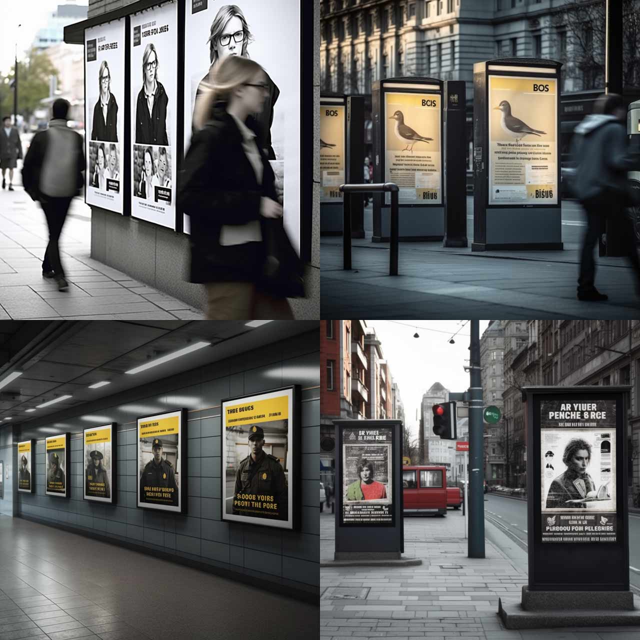 Public Service Announcement Posters